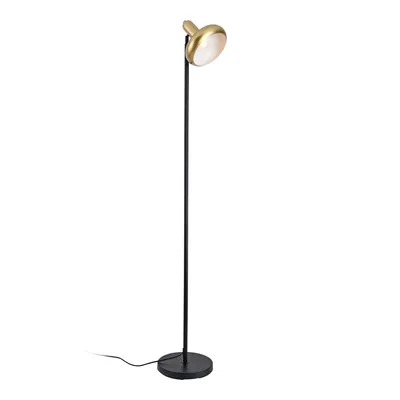 Produktbild von Stehleuchte ‘Namsos’ E27 Metall Schwarz / Goldfarben