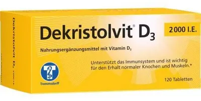 Obrázok produktu pre Decristolvit D3 2000 I.E. tablety 120 ks