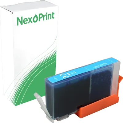 Produktbild von Druckerpatrone kompatibel zu HP CB323EE 364XL cyan PhotoSmart 5510 e-All-in-One OfficeJet 7515 4622 4620 4610
