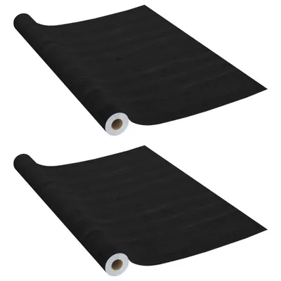 Produktbild von Möbelfolien 2 Stk. Selbstklebend Holz-Optik 500x90 cm PVC