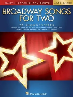 Produktbild von Broadway Songs for Two Alto Saxophones