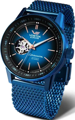 Produktbild von Herrenuhr VOSTOK EUROPE NH38A-560D681B in klassischem Marineblau