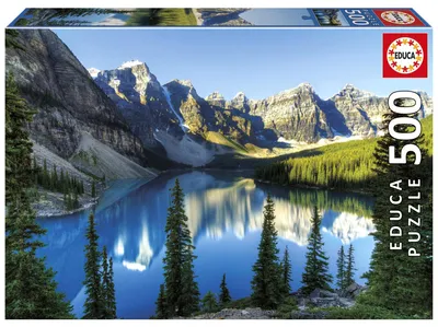 Zdjęcie produktu dla Puzzle 500 Jezioro w Kanadzie 113398