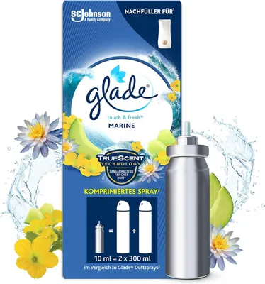 Image de Glade Touch & Fresh Diffuseur Marine 10ml Parfum longue durée