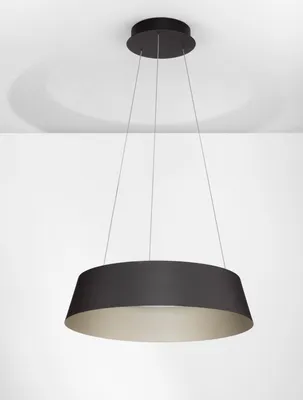 Produktbild von Nova Luce ALBA LED Pendelleuchte Schwarz 53W Warmweiss 200x54cm dimmbar 9345658