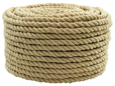 Image de vidaXL Corde de bateau 500 m 1 Naturel PP