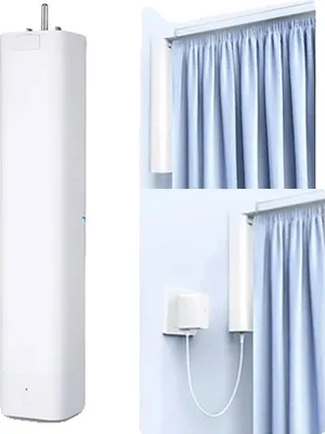 Zdjęcie produktu dla Inteligentny silnik kurtyny Aqara, sterowanie Zigbee, wysokiej jakości stop aluminiowo-magnezowy, silnik Youpin Wif