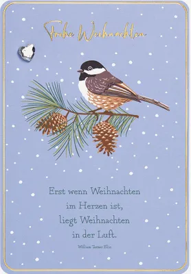 Produktbild von Weihnachten  Unverpackt  Glückwunschkarte im Format 116 x 166 cm mit U