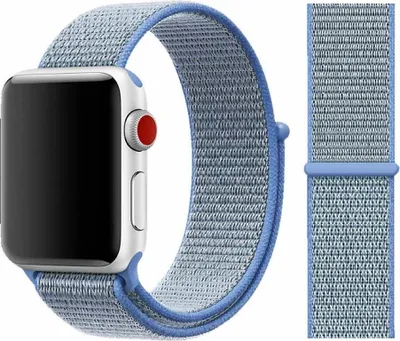 Produktbild von Original Apple Sport Loop Armband 38/40/41mm MRHV2ZM/A Tahoe Blue