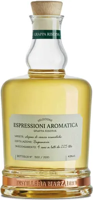 Produktbild von Marzadro Grappa Espressioni Aromatica 43% vol. 0,7l