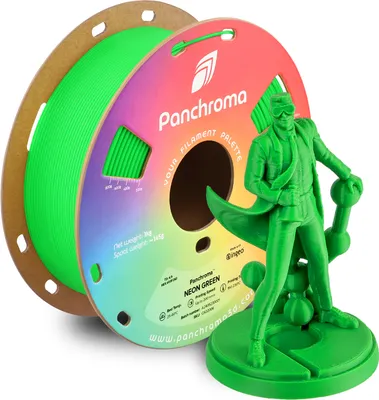Obrázek produktu pro Polymaker Panchroma™ PLA neonově zelená 1,75 mm 1 kg