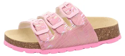 Produktbild von Superfit FUSSBETT Kinderschuhe Mädchen Pantoletten Rosa Freizeit
