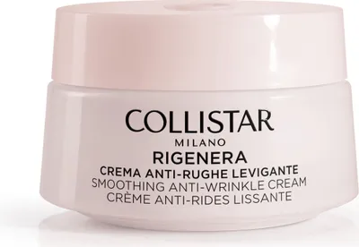A product shot of a jar of face cream.