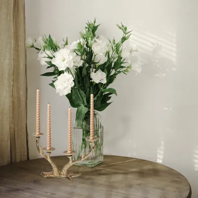 Produktbild von relaxdays Kerzenständer Hirschgeweih