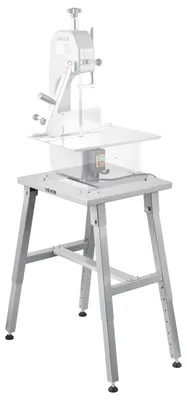 Immagine prodotto di Supporto elettrico per sega a nastro per carne VEVOR con altezza regolabile, robusto telaio a forma di H e piedini antiscivolo, per segatrice per ossa, compatibile con i modelli BS-130 e BS-250