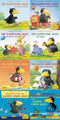Immagine prodotto di Pixi-Serie Nr. 193: Der kleine Rabe Socke. 64 Exemplare