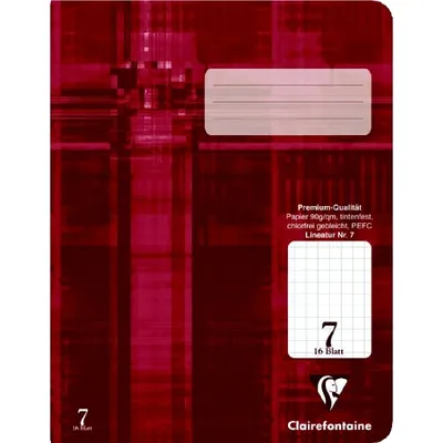 Produktbild von Clairefontaine Heft A4 Premium kariert 7/7mm 16Bl
