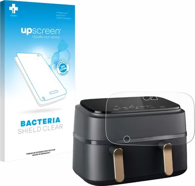 Produktbild von upscreen Schutzfolie für Philips Airfryer NA352/00 Displayschutz Displayschutzfolie Folie Klar antibakteriell