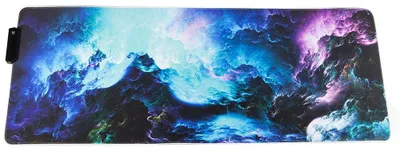 Image de Verk 06268 Clavier et tapis de souris Gaming LED RGB 80 x 30 cm XL