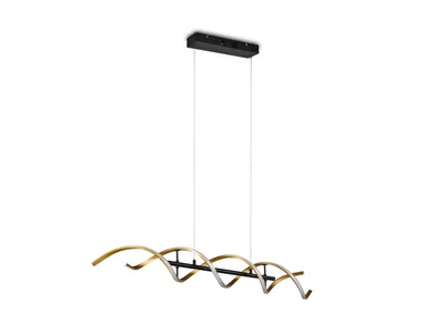 Zdjęcie produktu dla Lampa wisząca LED SEQUENCE złoty Trio 341810208