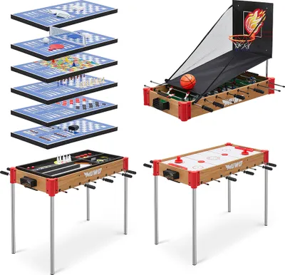 Produktbild von MUWO "Masterplay" 12-in-1 Multigame Spieletisch | MW-398