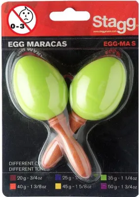 Zdjęcie produktu dla Stagg EGG-MA S/PP Purple Shaker
