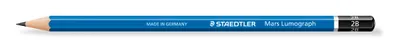 Produktbild von Staedtler Mars Lumograph, 2B, Graphit, 2 mm, 8 mm