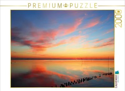 Produktbild von CALVENDO Puzzle Sonnenuntergang 2000 Teile Puzzle quer | 2000 Teile Lege-Größe 90x67cm Foto-Puzzle für glückliche Stunden