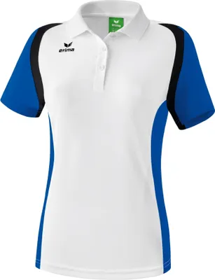 Produktbild von erima Razor 2.0 Poloshirt Damen weiß/new royal/schwarz 38