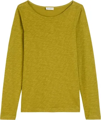 Produktbild von Marc OŽPolo Casual (318) T-shirt, long sleeve, boat neck, bright pea 422 422 XS