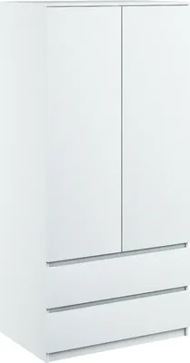 Produktbild von Kleiderschrank Garderobe Mehrzweckschrank Weiss SZ07