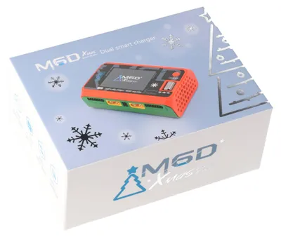 Obrázek produktu pro Nabíječka ToolkitRC M6D X'Mas – multifunkční nabíječka DC DUO s výkonem až 500 W