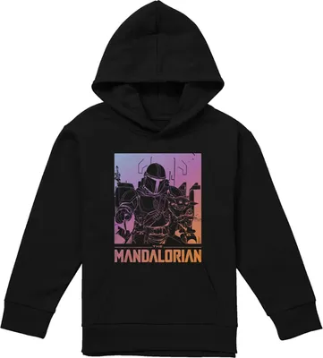 Produktbild von Star Wars Mandalorian - Kapuzenpullover für Kinder TV26310 (116) (Schwarz)
