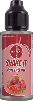 Produktbild von SHAKE IT Rote Früchte-Aroma, hochdosiertes Lebensmittelaroma in der praktischen Schüttelflasche I HERRLAN - Qualität