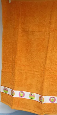 Produktbild von Kinderhandtuchset 3 tlg. Motiv Eule Frottierset
