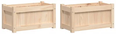 Produktbild von Holz-Blumenkübel Kiefernholz 60x31x31 cm