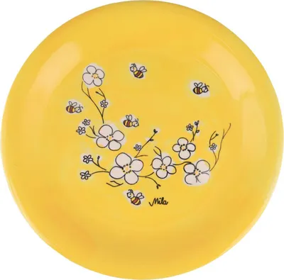 Produktbild von Mila Keramik-Teller Bienenblüte | ca. 22 cm D