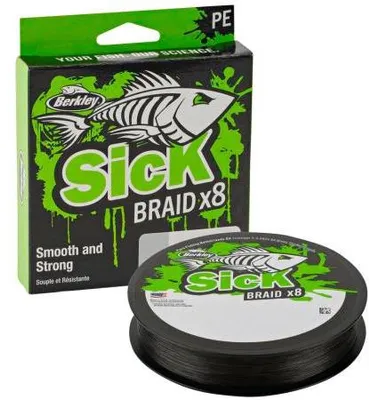 Productafbeelding van Berkley Sick Braid x8 (300 m, Black)