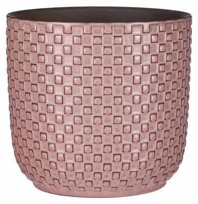 Produktbild von Mica Decorations Pflanzentopf - Keramik - rosa - D17 x 16 cm