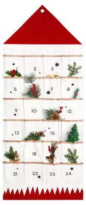 Produktbild von Wiederverwendbare Adventskalender mit 24 Fächern