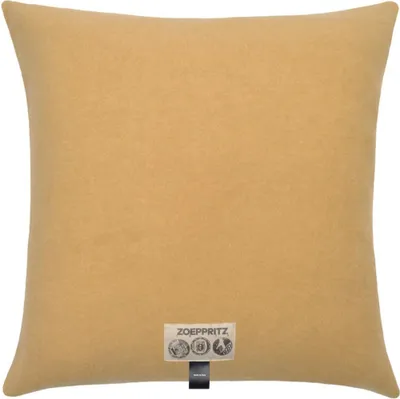 Produktbild von Zoeppritz Kissenhülle Soft-Fleece Farbe camel Größe 40x40