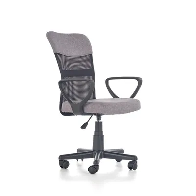 Produktbild von Halmar Bürostühl für Jugendliche grau Stoff 59cm x 52cm x 91cm