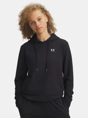 Produktbild von Under Armour Damen-Sport-Frottee-Hoodie – Schwarz XL