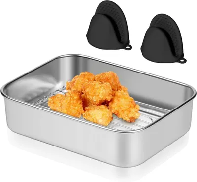 Image de Casserole avec passoire, en acier inoxydable, multifonction (3-en-1), capacité de 2,5 litres, pour la cuisine