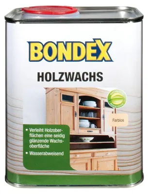 Produktbild von Bondex HolzWachs Farblos 0,75 l - 352555