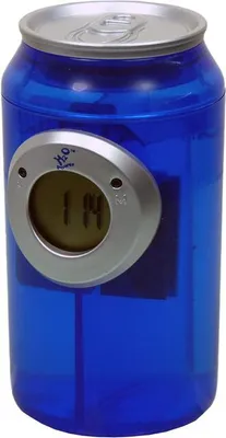 Immagine prodotto di Orologio ad acqua LCD H2O Power, forma lattina, ecologico
