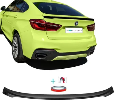 Produktbild von Sport-Performance Heckspoiler Kofferaum hochglanz Schwarz passend für X6 F16 +3M