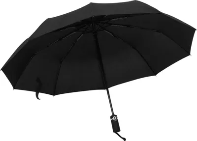 Produktbild von Faltbarer Regenschirm Automatisch Schwarz 104 cm