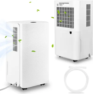 Immagine prodotto di Jayseuw deumidificatore 16L/giorno con timer 24H, deumidificatore per ambienti 2L serbatoio dell'acqua Deumidificatore Deumidificatore domestico silenzioso per ambienti fino a 25 m²
