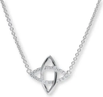 Produktbild von JuwelmaLux Collier 925 Sterling Silber mit Zirkonia JL10-05-1567